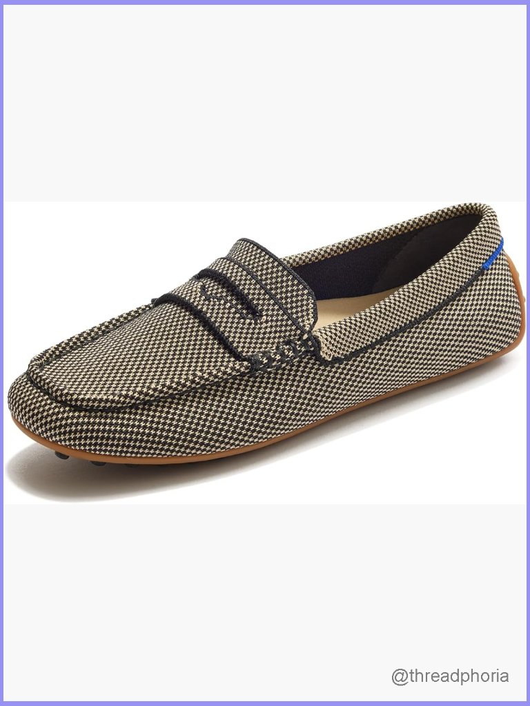 Womens Slip-On Loafers, Arch Support, Washable, Sustainable Knit